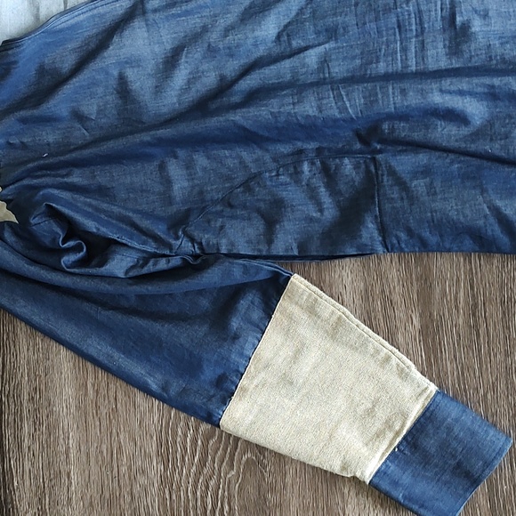 Mashroo denim Thobe. labeled as XXL but fits like XL - Picture 2 of 8